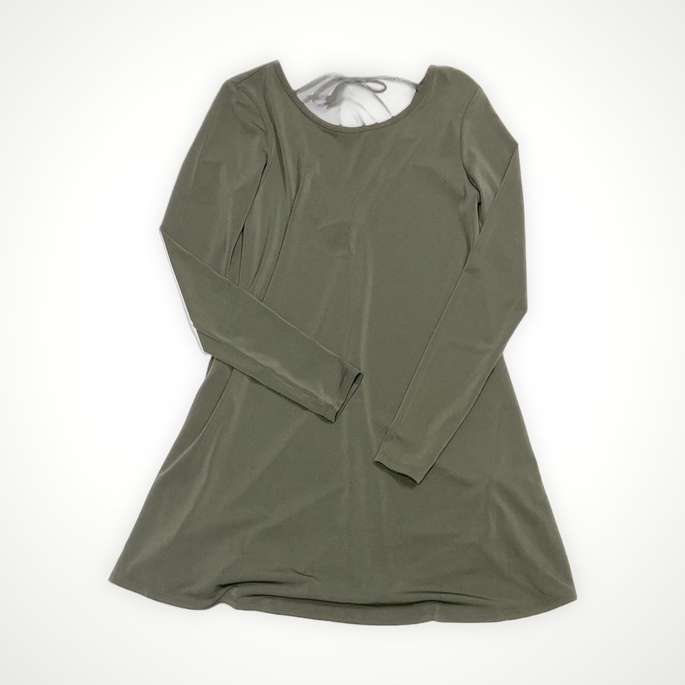 Olive Green Mini Dress